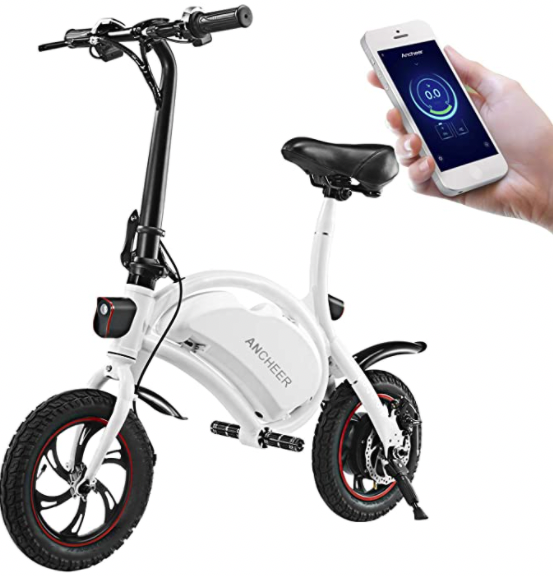 ANCHEER Folding Electric Bicycle eBike Scooter